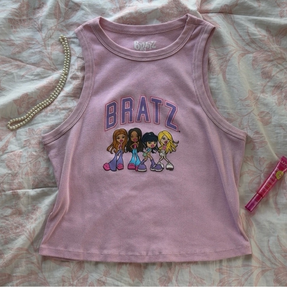 Bratz Pink Crop Top for Women
